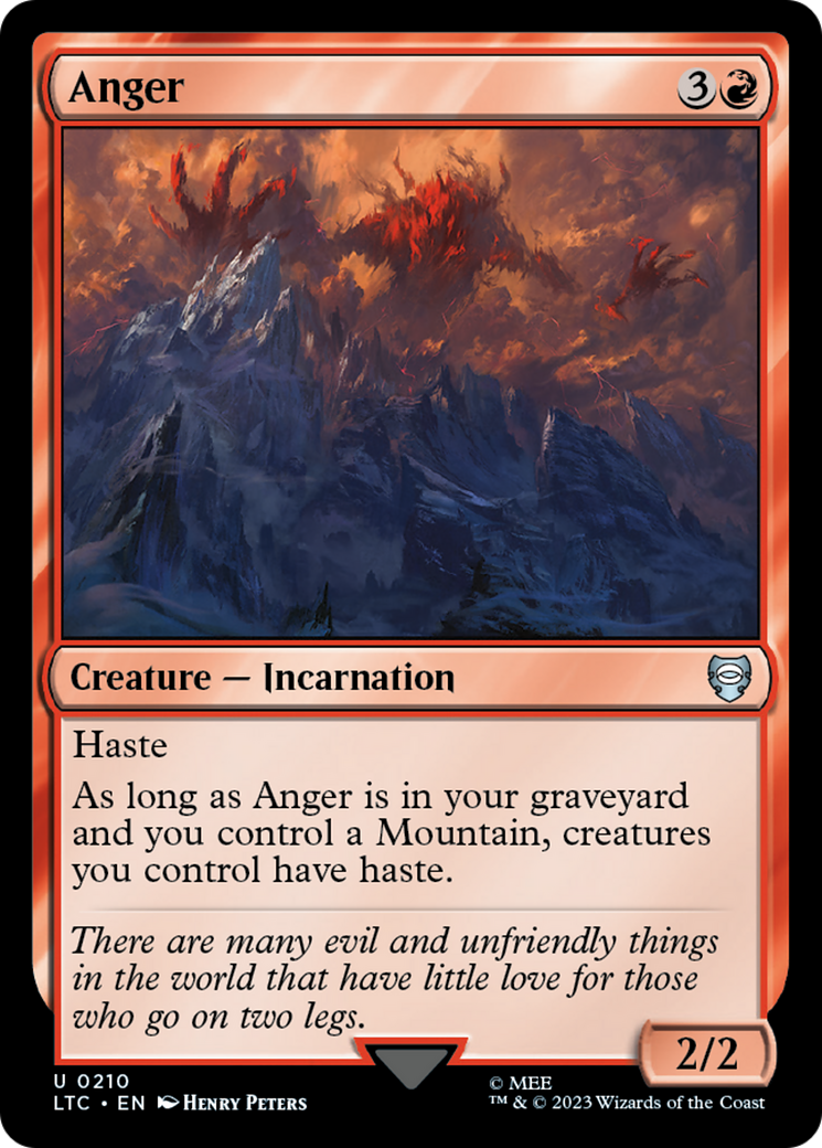 Anger [The Lord of the Rings: Tales of Middle-Earth Commander] | L.A. Mood Comics and Games