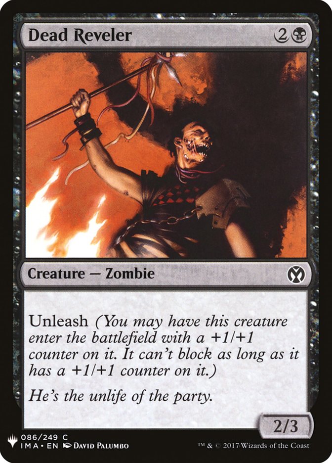 Dead Reveler [Mystery Booster] | L.A. Mood Comics and Games