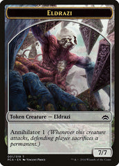 Eldrazi Spawn (002) // Eldrazi Double-Sided Token [Planechase Anthology Tokens] | L.A. Mood Comics and Games