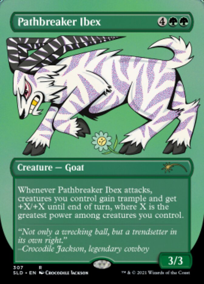 Pathbreaker Ibex (Borderless) [Secret Lair Drop Series] | L.A. Mood Comics and Games