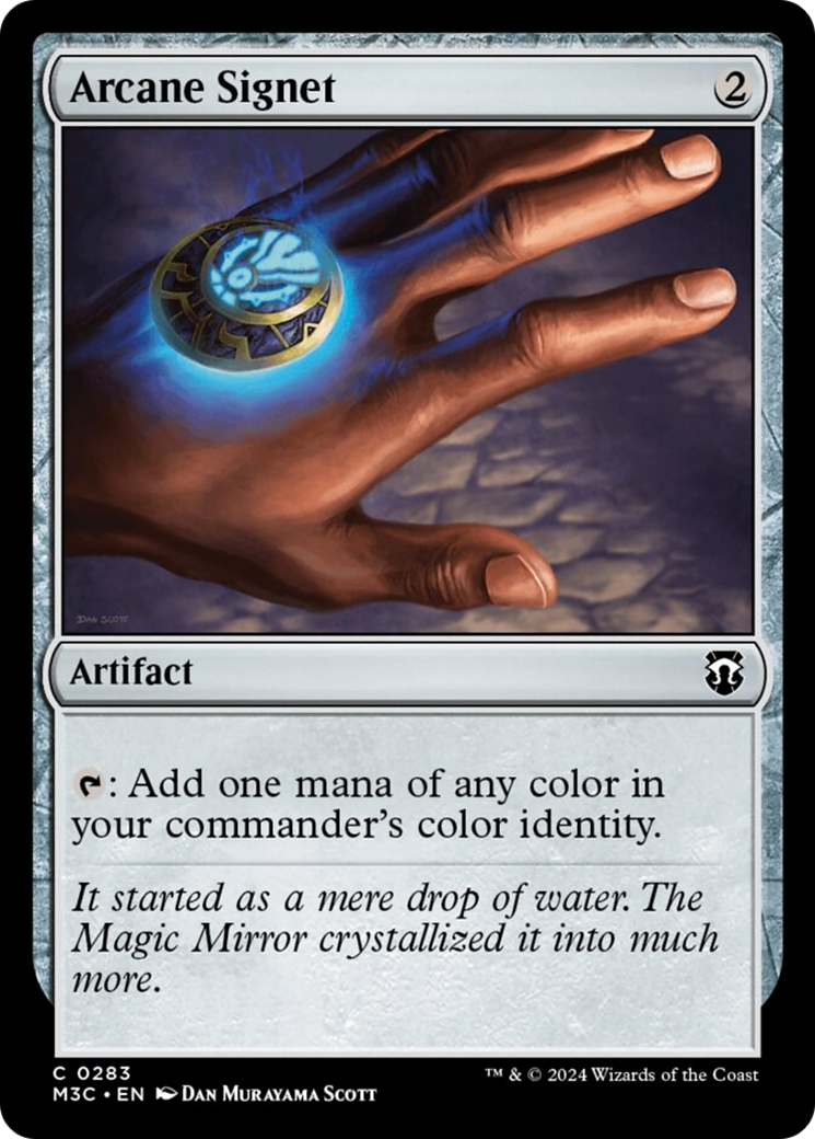 Arcane Signet (Ripple Foil) [Modern Horizons 3 Commander] | L.A. Mood Comics and Games