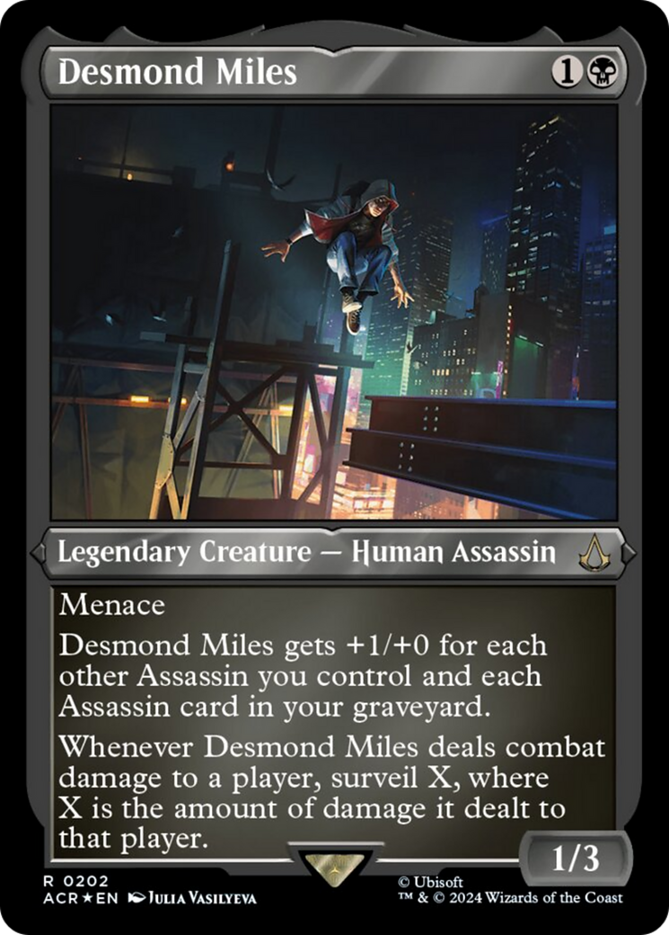 Desmond Miles (Foil Etched) [Assassin's Creed] | L.A. Mood Comics and Games