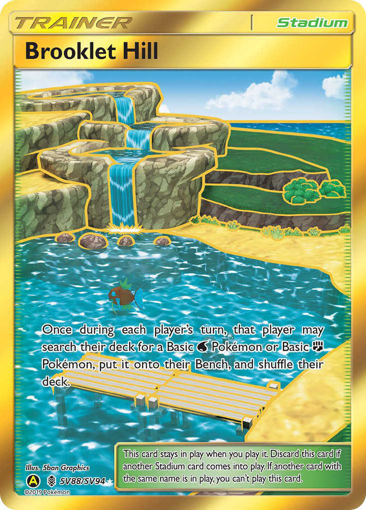Brooklet Hill (SV88/SV94) [Sun & Moon: Hidden Fates - Shiny Vault] | L.A. Mood Comics and Games