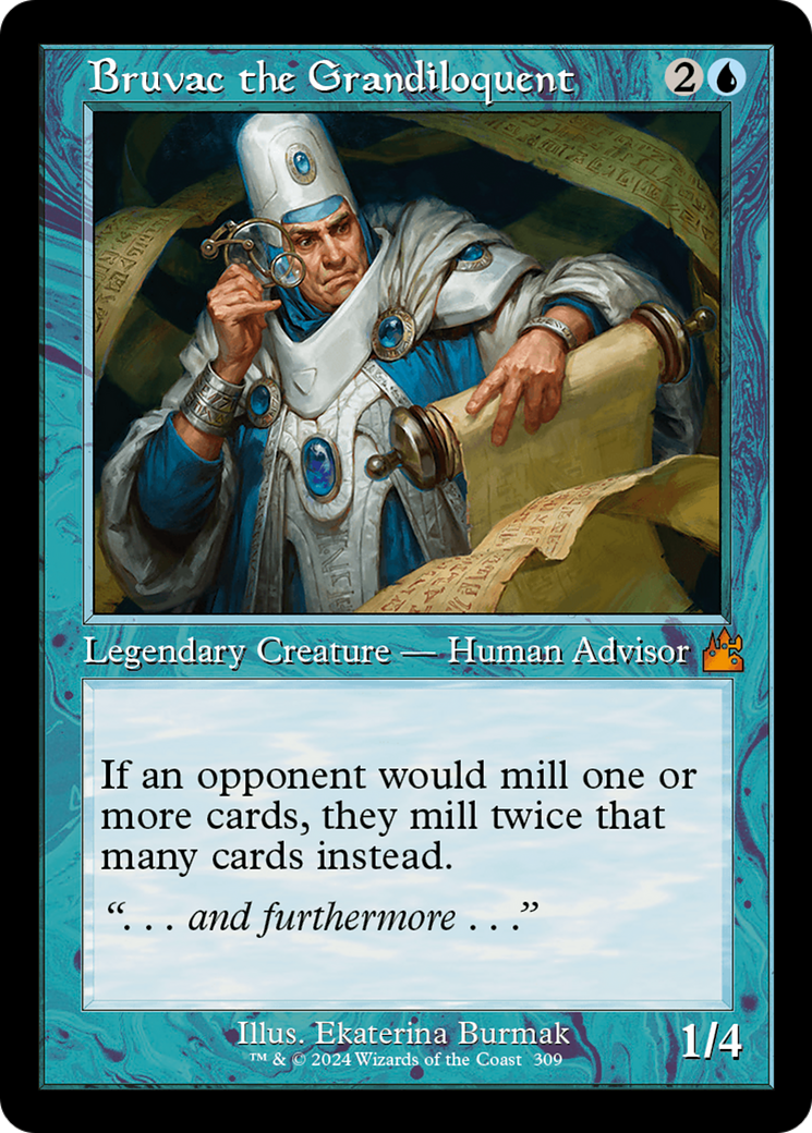 Bruvac the Grandiloquent (Retro Frame) [Ravnica Remastered] | L.A. Mood Comics and Games