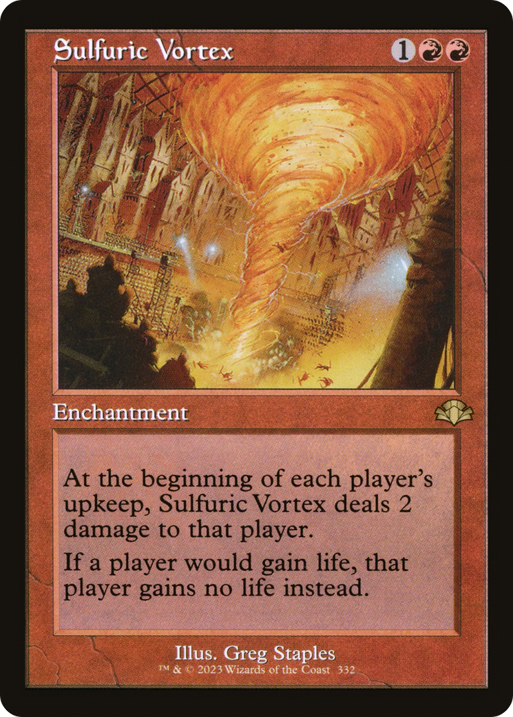Sulfuric Vortex (Retro) [Dominaria Remastered] | L.A. Mood Comics and Games