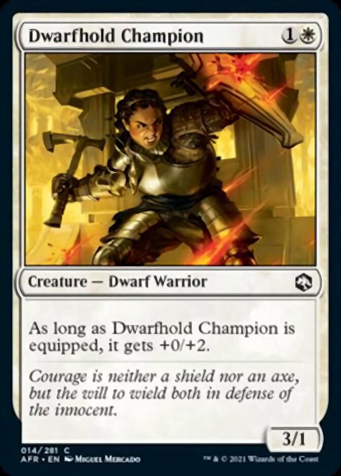 Dwarfhold Champion [Dungeons & Dragons: Adventures in the Forgotten Realms] | L.A. Mood Comics and Games