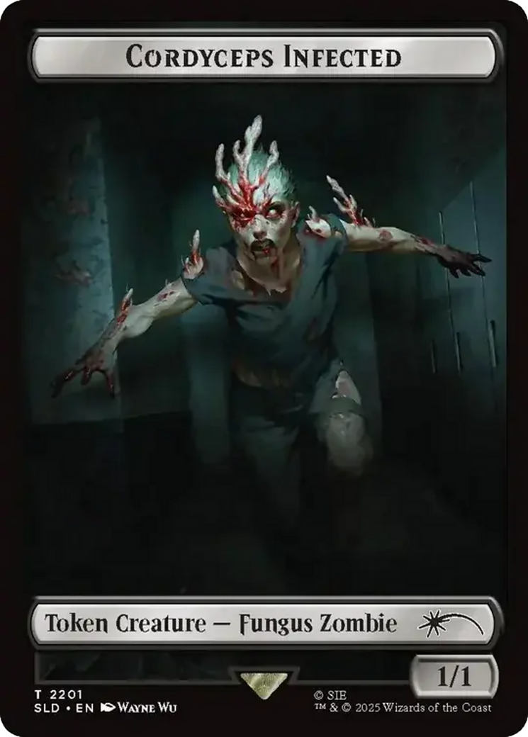 Cordyceps Infected Token (2201) [Secret Lair Drop Series] | L.A. Mood Comics and Games