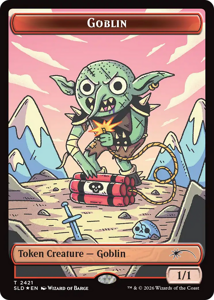 Goblin Token (2421) [Secret Lair Drop Series] | L.A. Mood Comics and Games