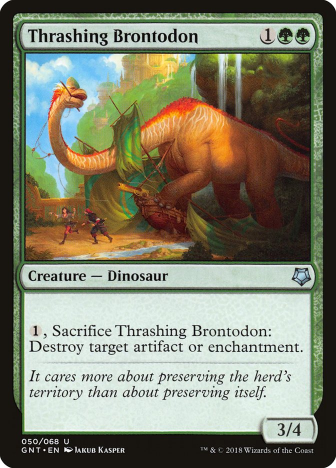 Thrashing Brontodon [Game Night 2018] | L.A. Mood Comics and Games