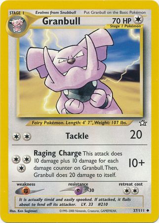 Granbull (37/111) [Neo Genesis Unlimited] | L.A. Mood Comics and Games