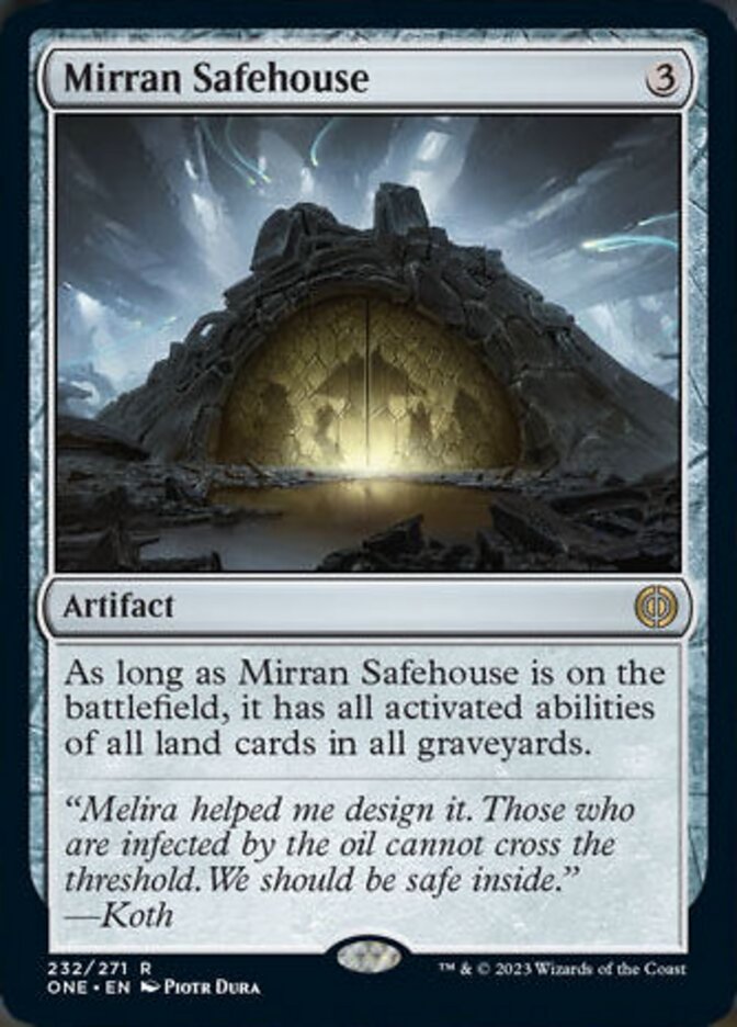 Mirran Safehouse [Phyrexia: All Will Be One] | L.A. Mood Comics and Games