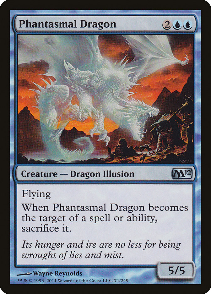 Phantasmal Dragon [Magic 2012] | L.A. Mood Comics and Games