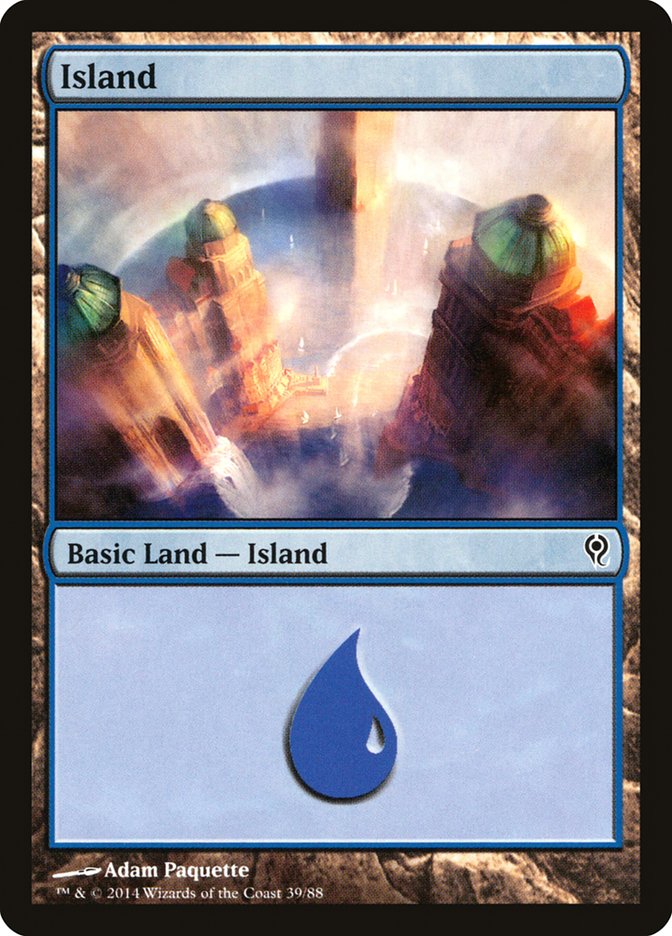 Island (39) [Duel Decks: Jace vs. Vraska] | L.A. Mood Comics and Games