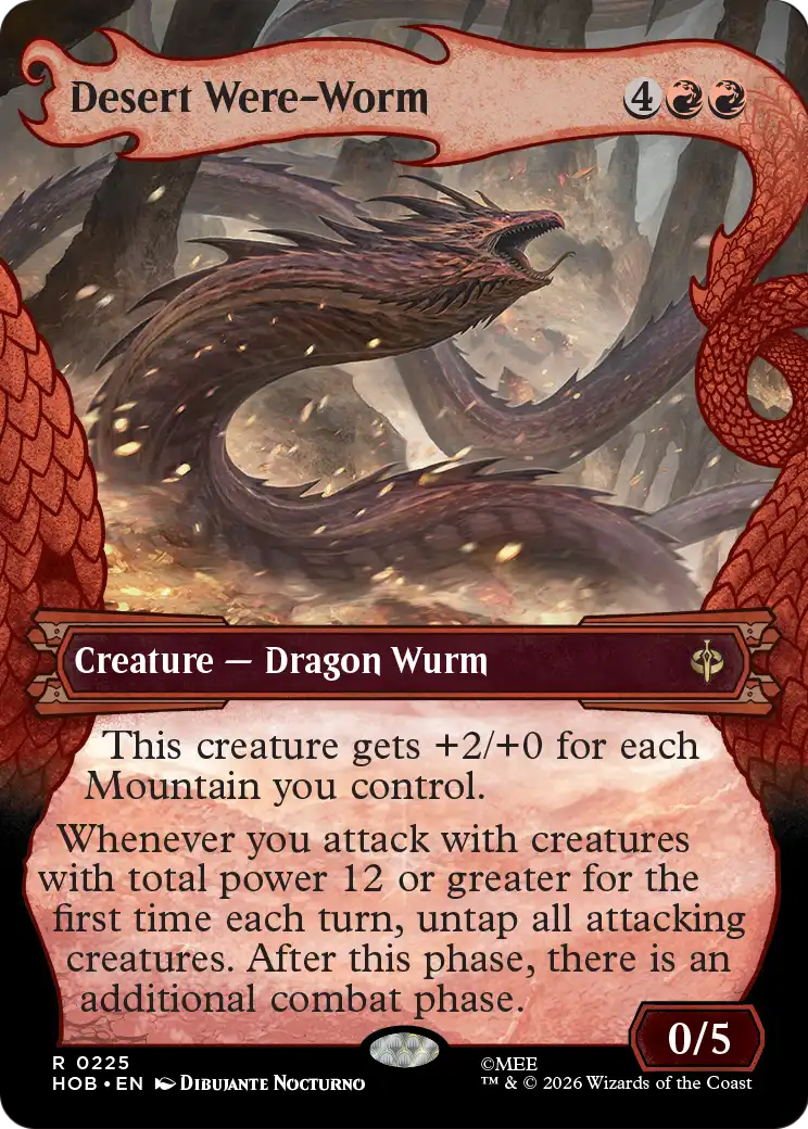 Desert Were-Worm (Showcase) [The Hobbit] | L.A. Mood Comics and Games