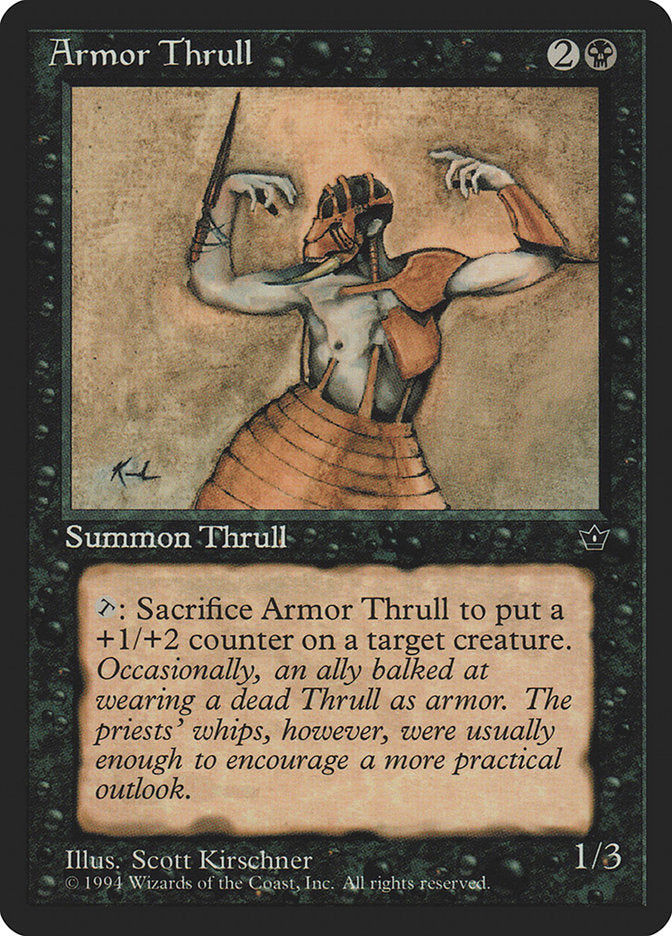 Armor Thrull (Scott Kirschner) [Fallen Empires] | L.A. Mood Comics and Games