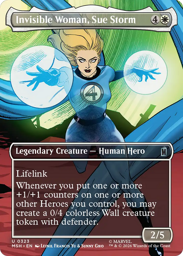 Invisible Woman, Sue Storm (Borderless) [Marvel Super Heroes] | L.A. Mood Comics and Games