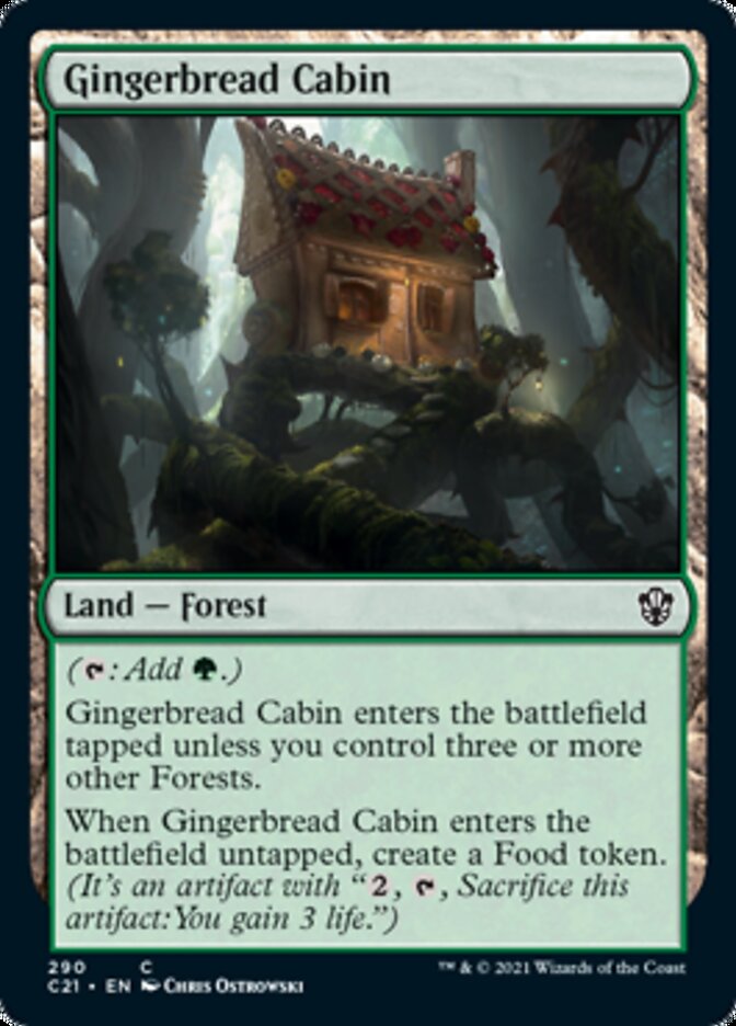 Gingerbread Cabin [Commander 2021] | L.A. Mood Comics and Games