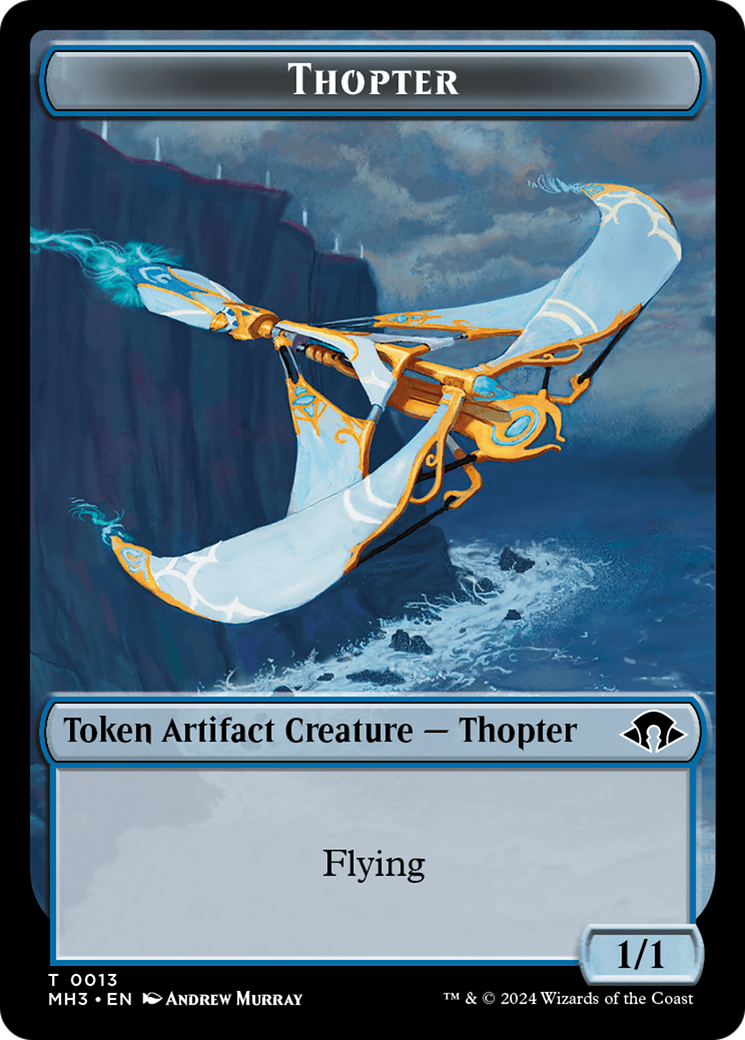 Thopter Token [Modern Horizons 3 Tokens] | L.A. Mood Comics and Games