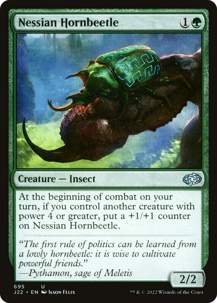 Nessian Hornbeetle [Jumpstart 2022] | L.A. Mood Comics and Games