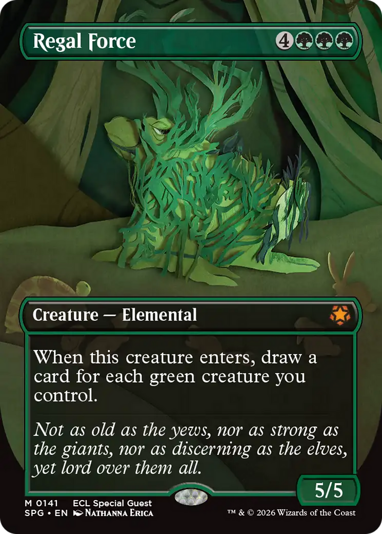 Regal Force (Borderless) [Lorwyn Eclipsed Special Guests] | L.A. Mood Comics and Games