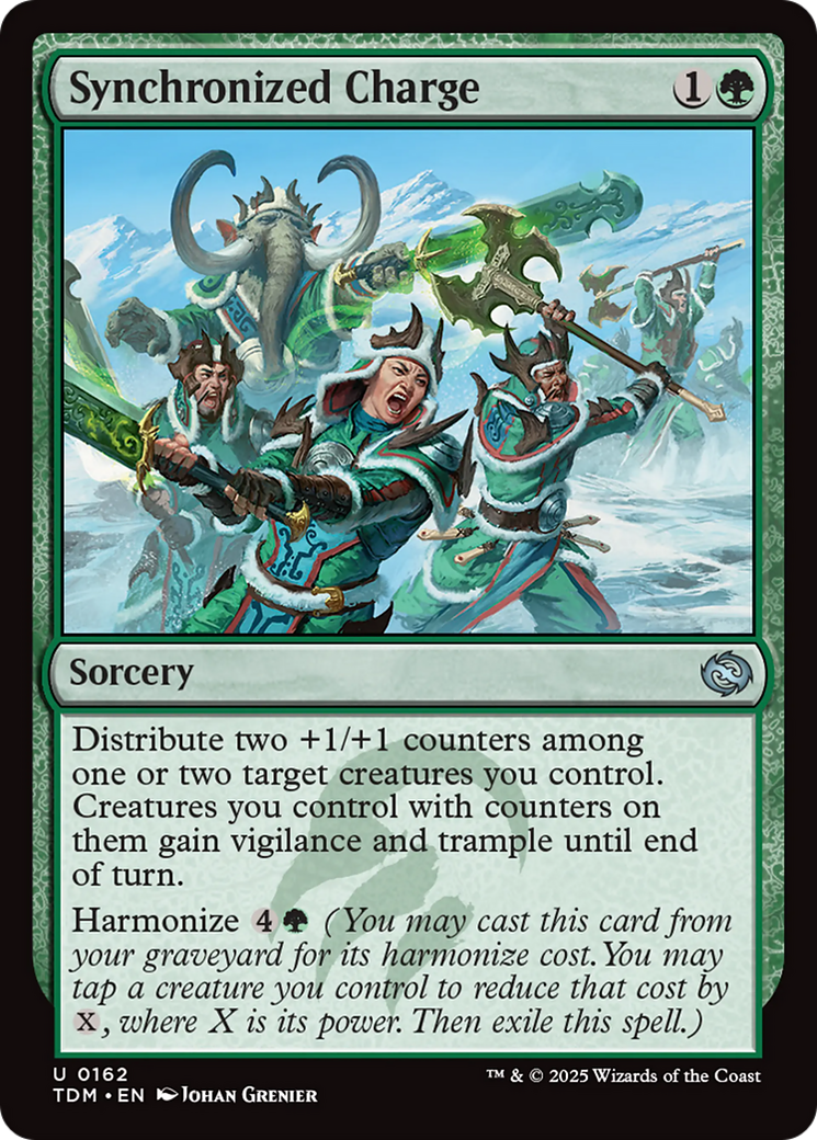Synchronized Charge [Tarkir: Dragonstorm] | L.A. Mood Comics and Games