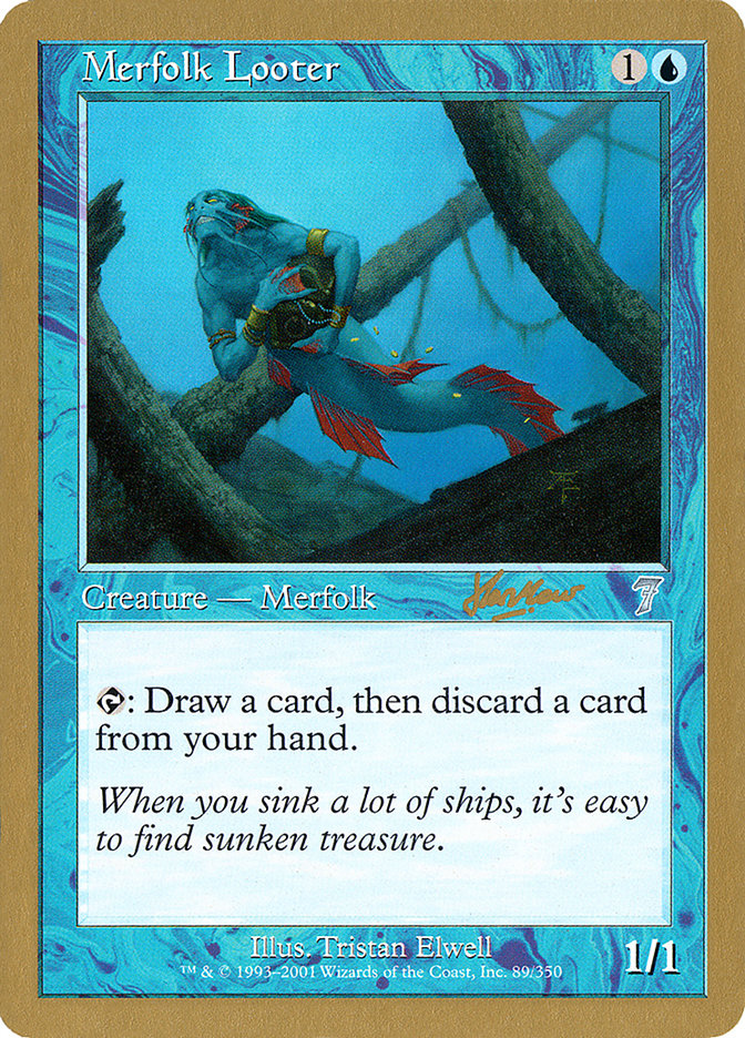 Merfolk Looter (Sim Han How) [World Championship Decks 2002] | L.A. Mood Comics and Games