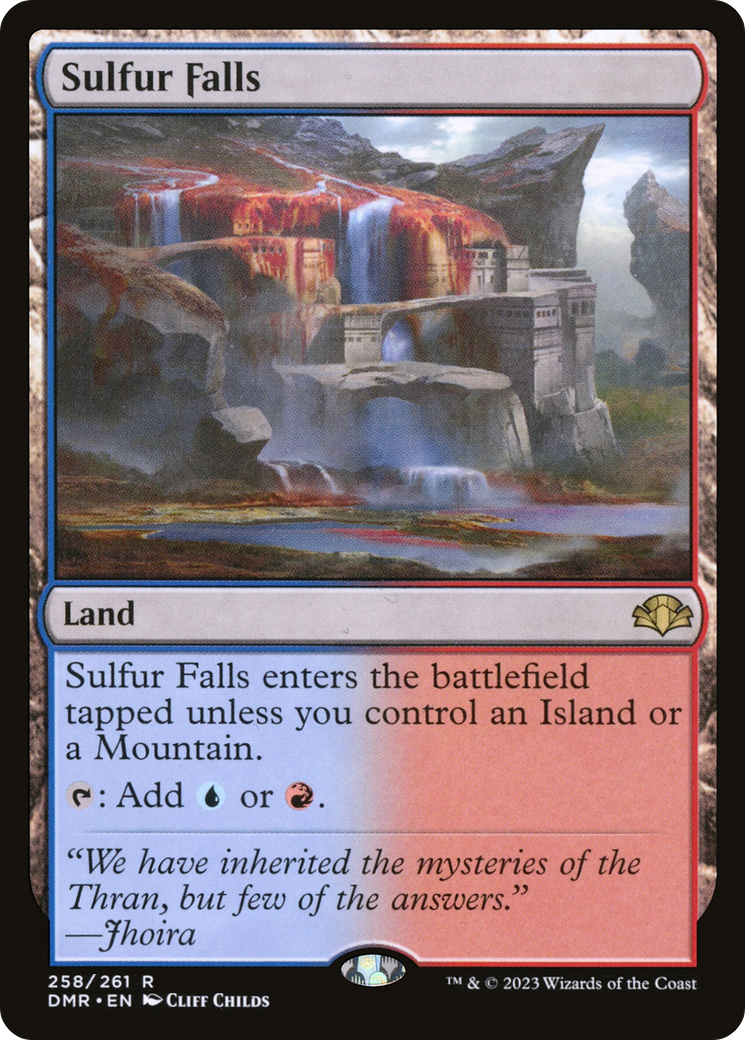 Sulfur Falls [Dominaria Remastered] | L.A. Mood Comics and Games
