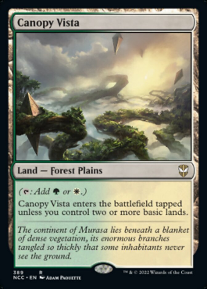 Canopy Vista [Streets of New Capenna Commander] | L.A. Mood Comics and Games