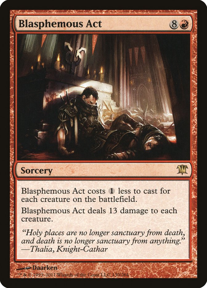 Blasphemous Act [Innistrad] | L.A. Mood Comics and Games