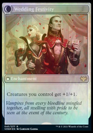 Wedding Announcement // Wedding Festivity [Innistrad: Crimson Vow Prerelease Promos] | L.A. Mood Comics and Games