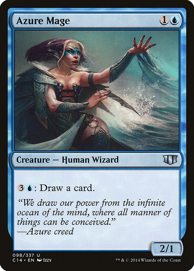 Azure Mage [Commander 2014] | L.A. Mood Comics and Games