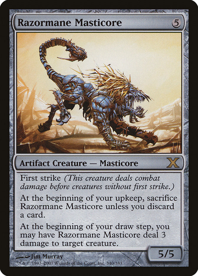 Razormane Masticore [Tenth Edition] | L.A. Mood Comics and Games