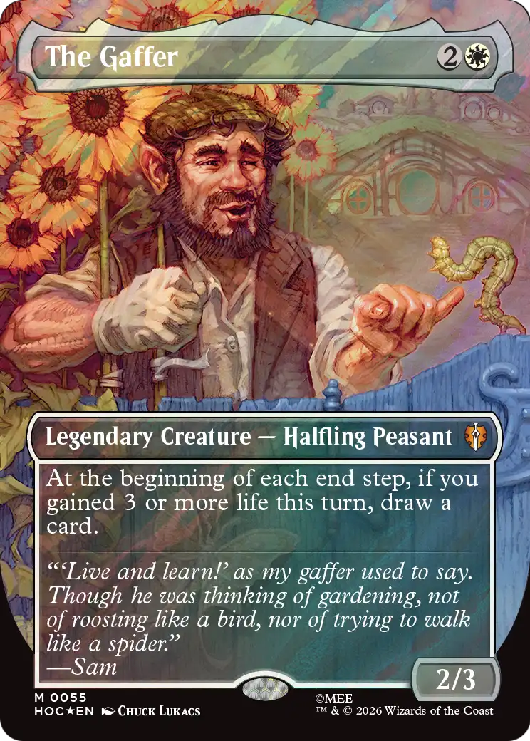 The Gaffer (Borderless) (Surge Foil) [The Hobbit: Eternal-Legal] | L.A. Mood Comics and Games