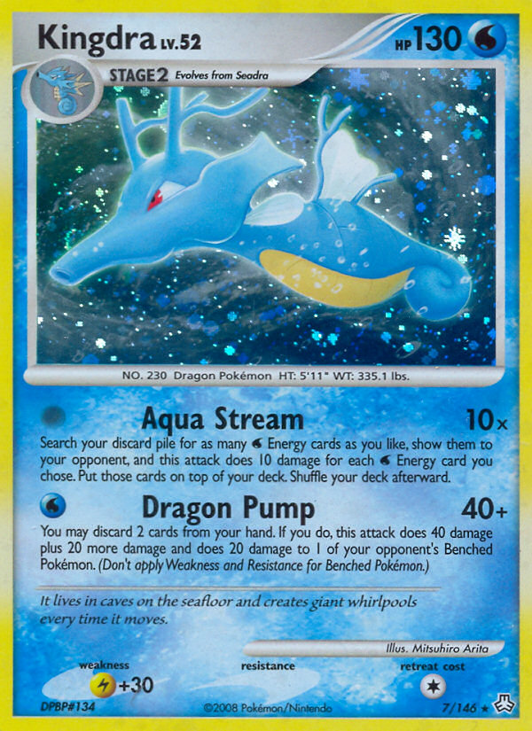 Kingdra (7/146) [Diamond & Pearl: Legends Awakened] | L.A. Mood Comics and Games