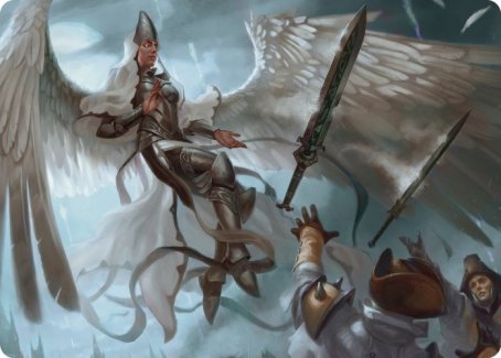 Angelic Quartermaster Art Card [Innistrad: Crimson Vow Art Series] | L.A. Mood Comics and Games