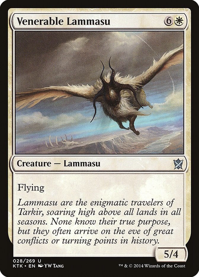 Venerable Lammasu [Khans of Tarkir] | L.A. Mood Comics and Games