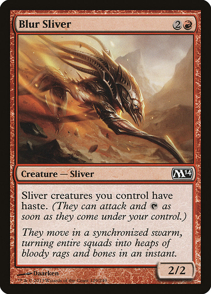 Blur Sliver [Magic 2014] | L.A. Mood Comics and Games