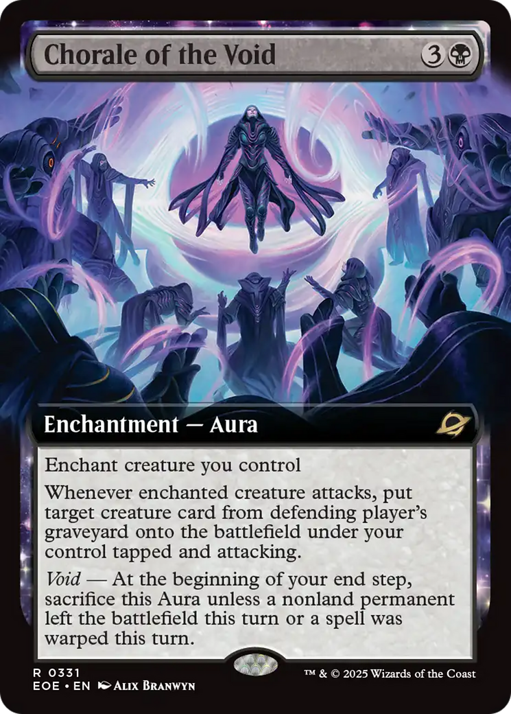 Chorale of the Void (Extended Art) [Edge of Eternities] | L.A. Mood Comics and Games