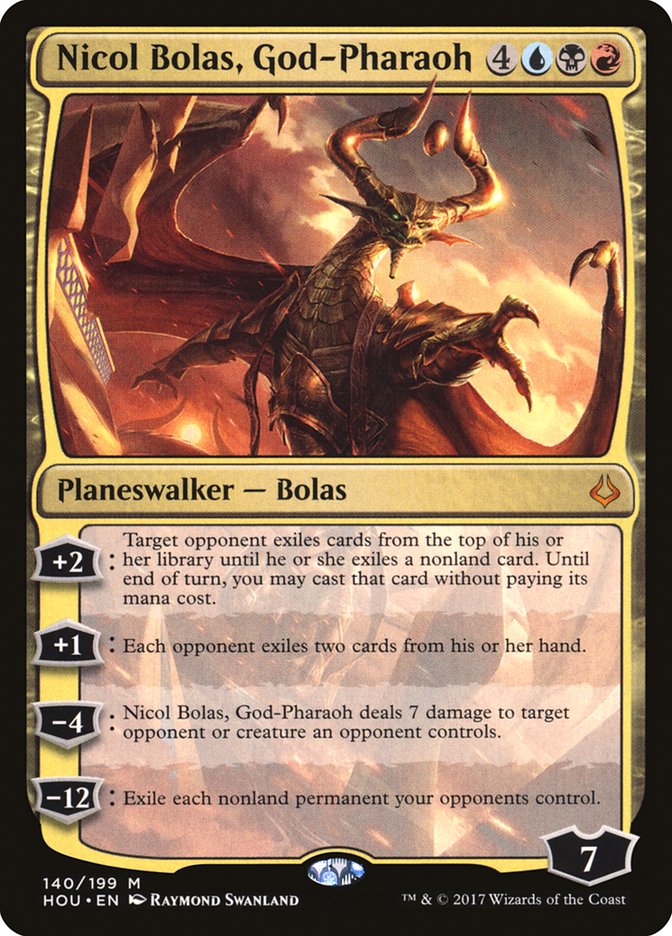 Nicol Bolas, God-Pharaoh [Hour of Devastation] | L.A. Mood Comics and Games