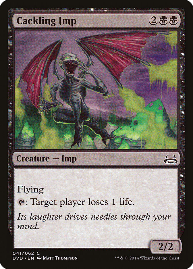 Cackling Imp (Divine vs. Demonic) [Duel Decks Anthology] | L.A. Mood Comics and Games