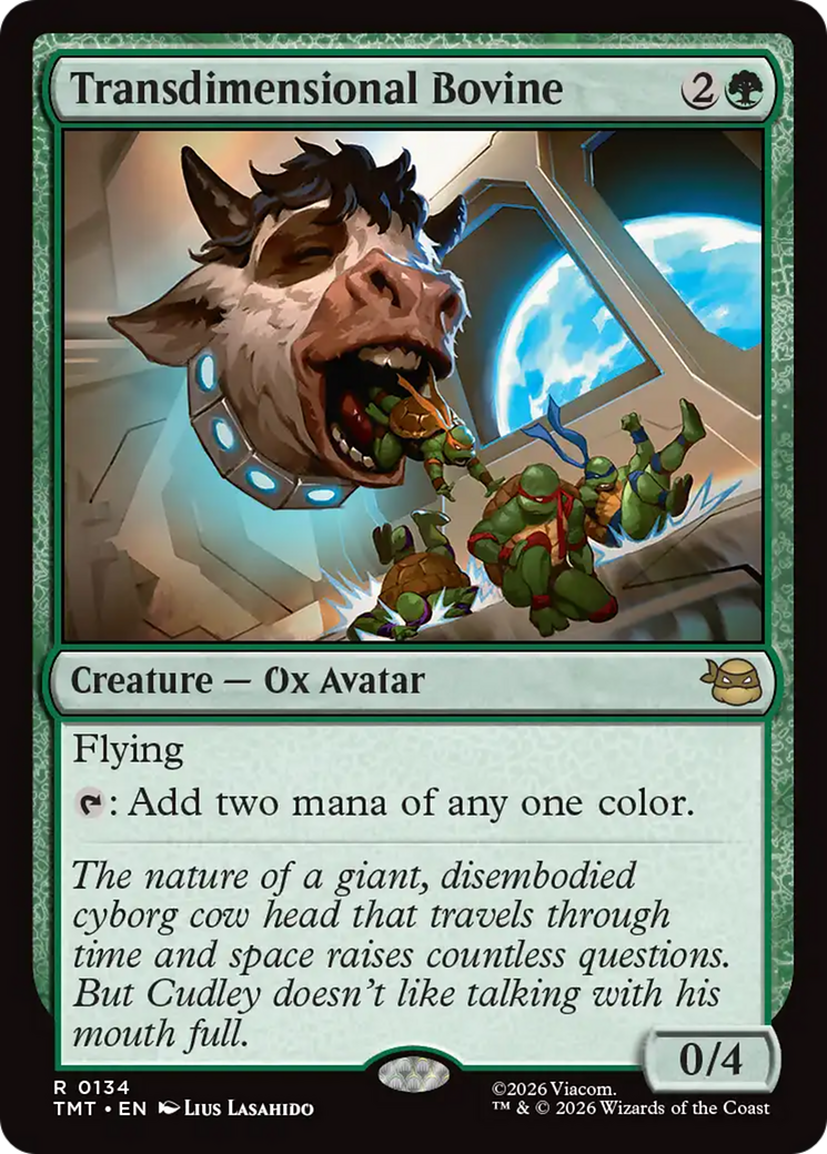 Transdimensional Bovine [Teenage Mutant Ninja Turtles] | L.A. Mood Comics and Games