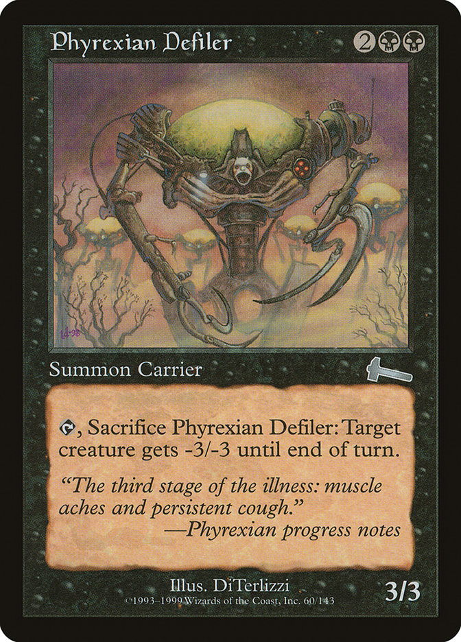 Phyrexian Defiler [Urza's Legacy] | L.A. Mood Comics and Games