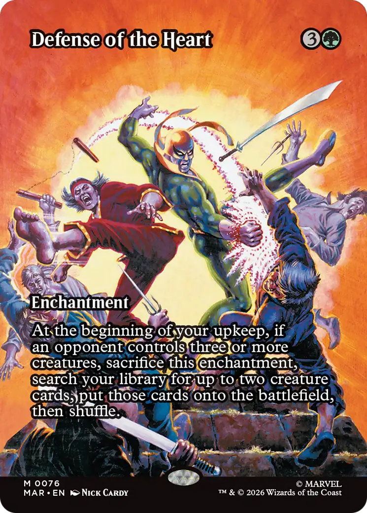 Defense of the Heart (Borderless) [Marvel Universe: Eternal-Legal] | L.A. Mood Comics and Games