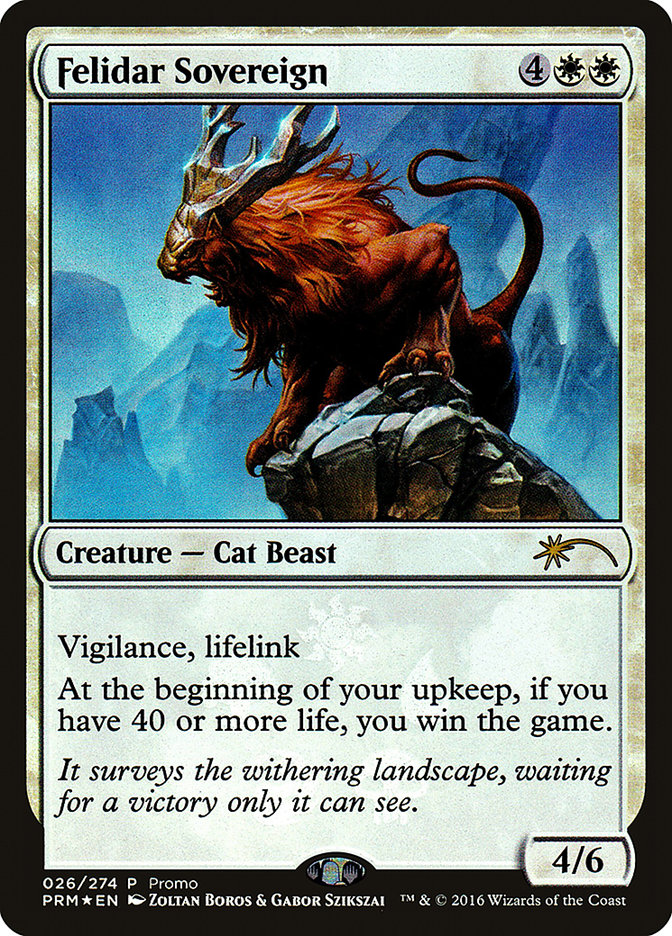 Felidar Sovereign [Resale Promos] | L.A. Mood Comics and Games