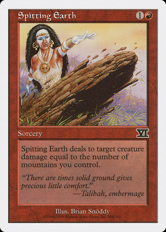 Spitting Earth [Classic Sixth Edition] | L.A. Mood Comics and Games