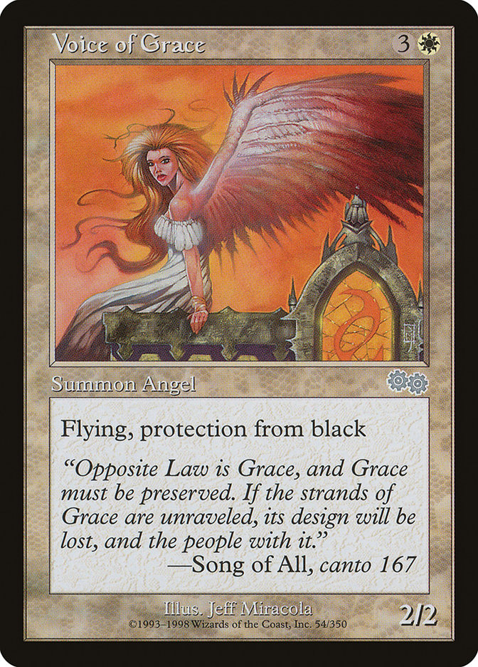 Voice of Grace [Urza's Saga] | L.A. Mood Comics and Games