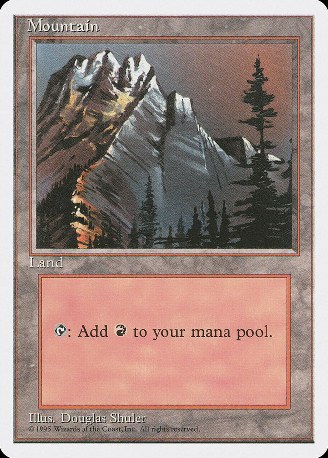Mountain (Snow Top / Highest Point on Left) [Fourth Edition] | L.A. Mood Comics and Games