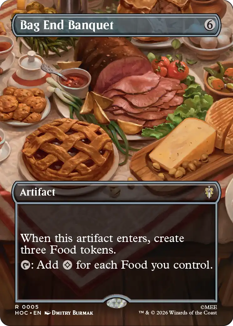Bag End Banquet (Borderless) [The Hobbit: Eternal-Legal] | L.A. Mood Comics and Games
