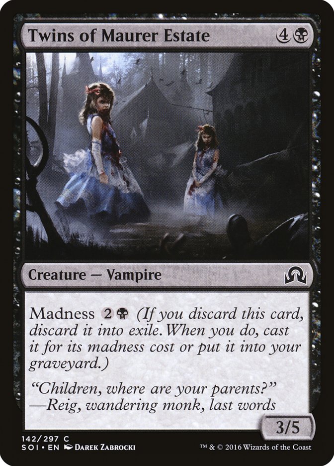 Twins of Maurer Estate [Shadows over Innistrad] | L.A. Mood Comics and Games