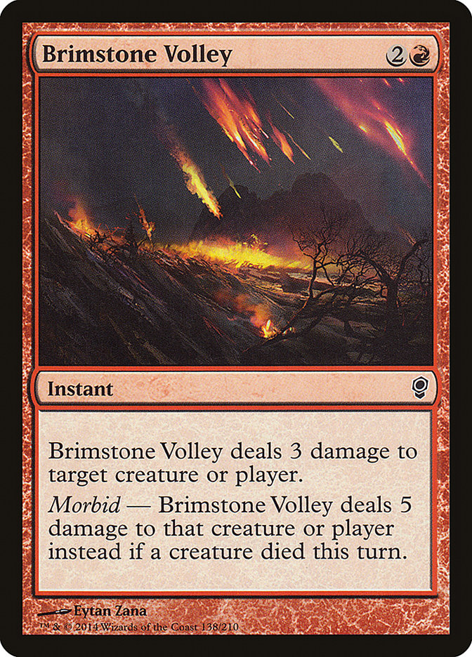Brimstone Volley [Conspiracy] | L.A. Mood Comics and Games